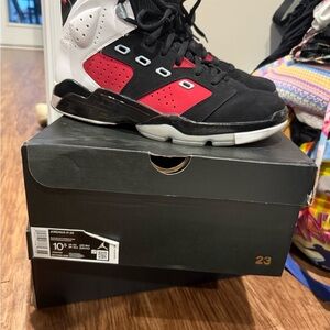 Jordan Sneakers Black Red White